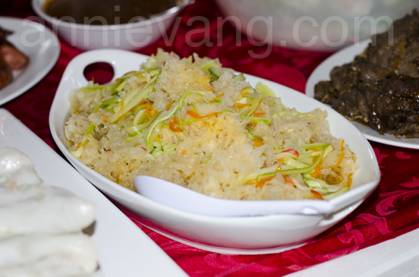 white fungus salad